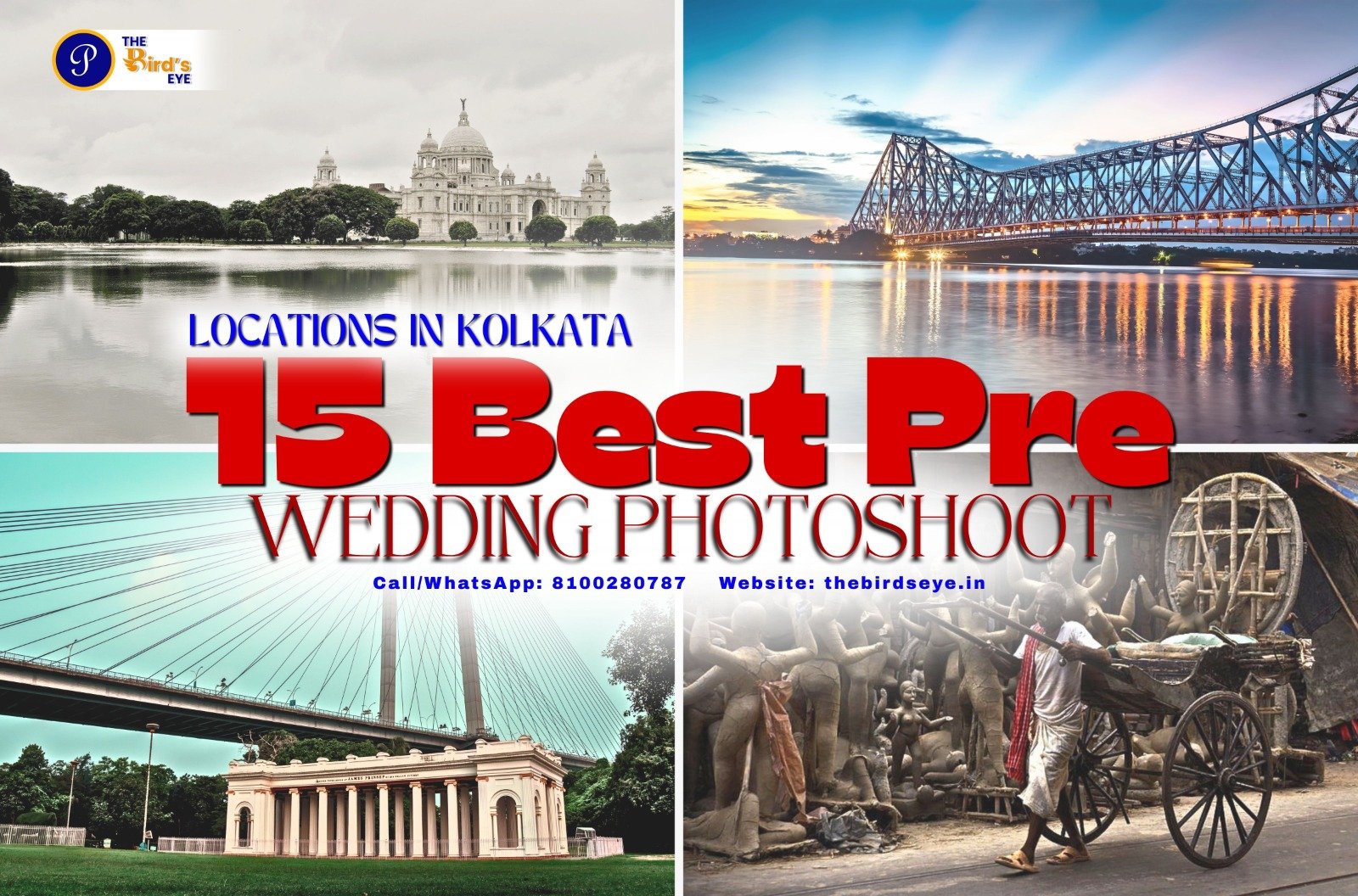 15 Best Pre-Wedding Photoshoot Locations in Kolkata (Entry Fees, Timings & Permissions)
